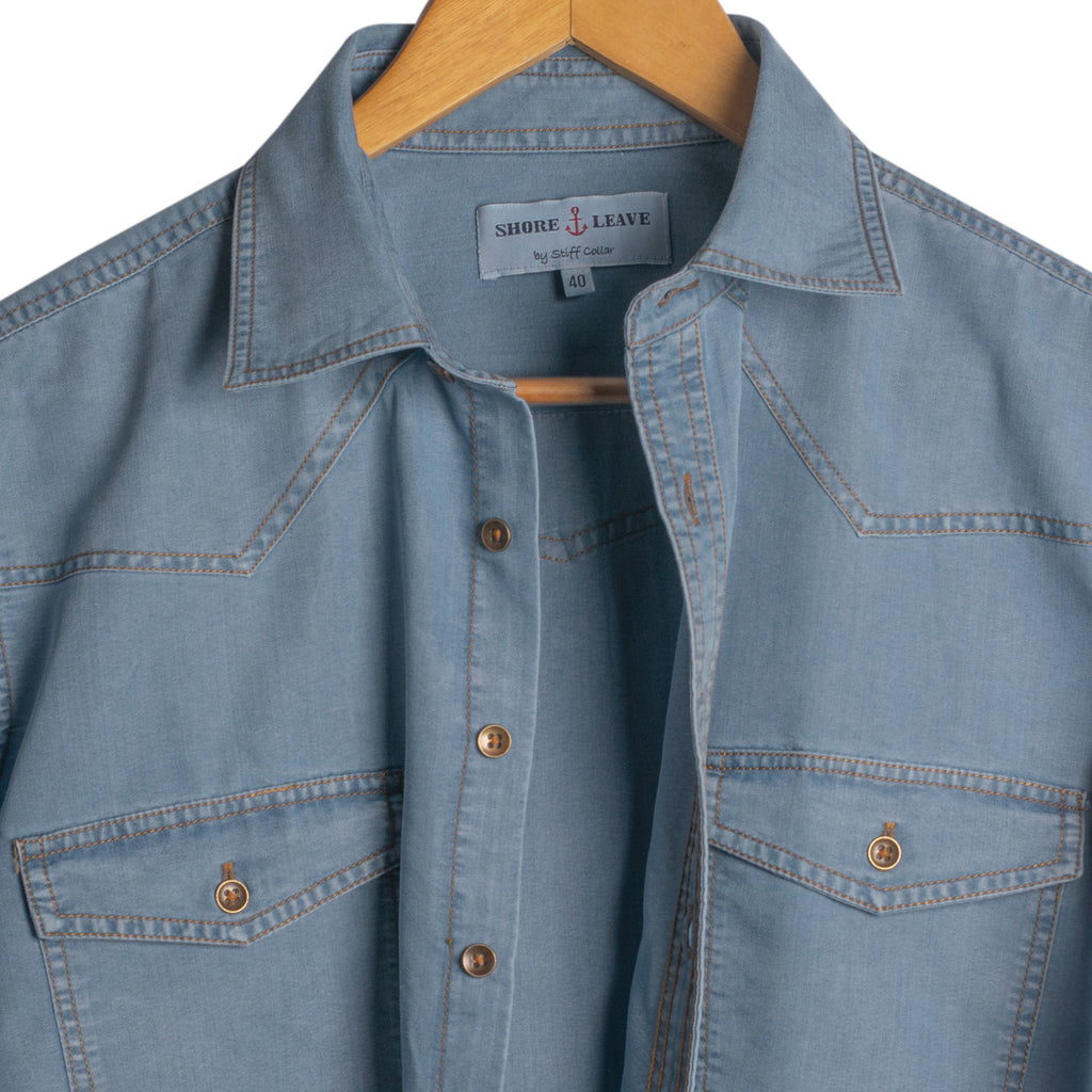 Women's L.L. Bean Heritage Washed Denim Shirt, Long-Sleeve | Shirts &  Button-Downs at L.L.Bean